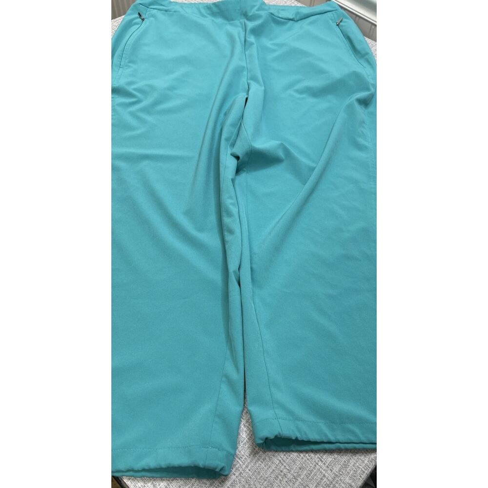 Lot Of 3 Chicos Zenergy UPF Bungee Cropped Pants 2.5 US 14 Pull On Casual Light - Picture 6 of 10
